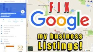 How to fix Google My Business Listing