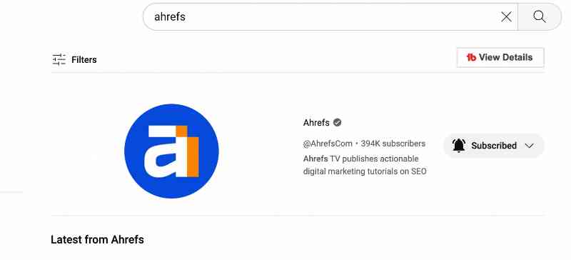 Top 10 YouTube Channels for Learning Digital Marketing Ahrefs