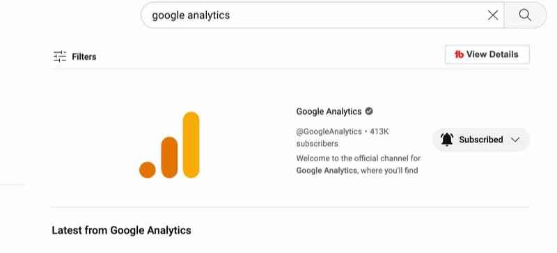 Top 10 YouTube Channels for Learning Digital Marketing Google Analytics