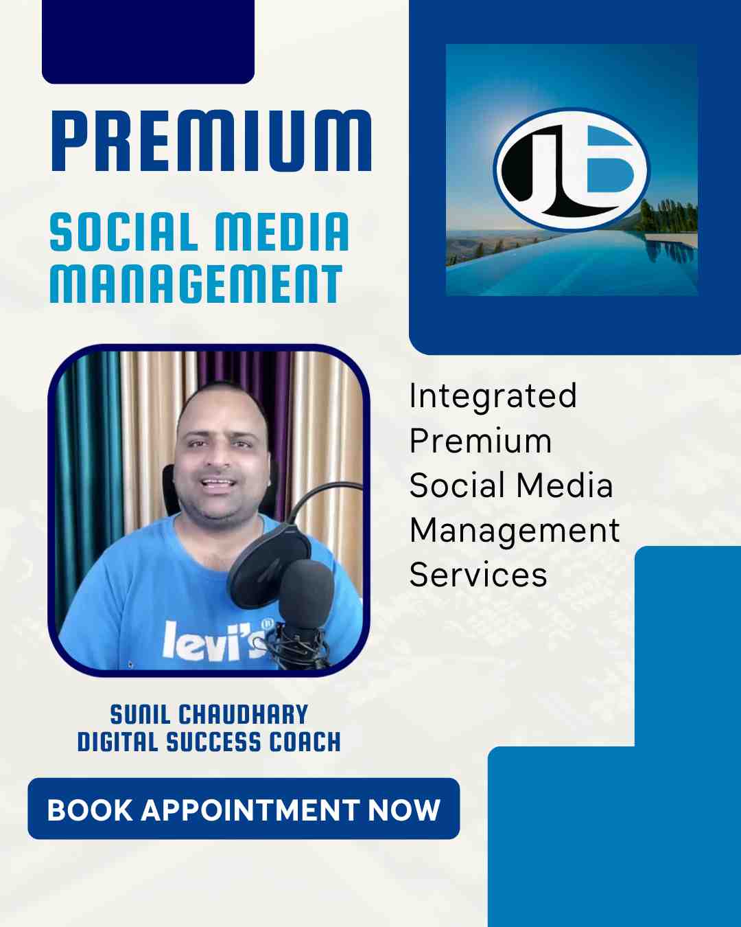 Premium Social Media Management Services by JustBaazaar Sunil Chaudhary